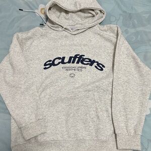 Scuffers Light Gray Men's Hoodie